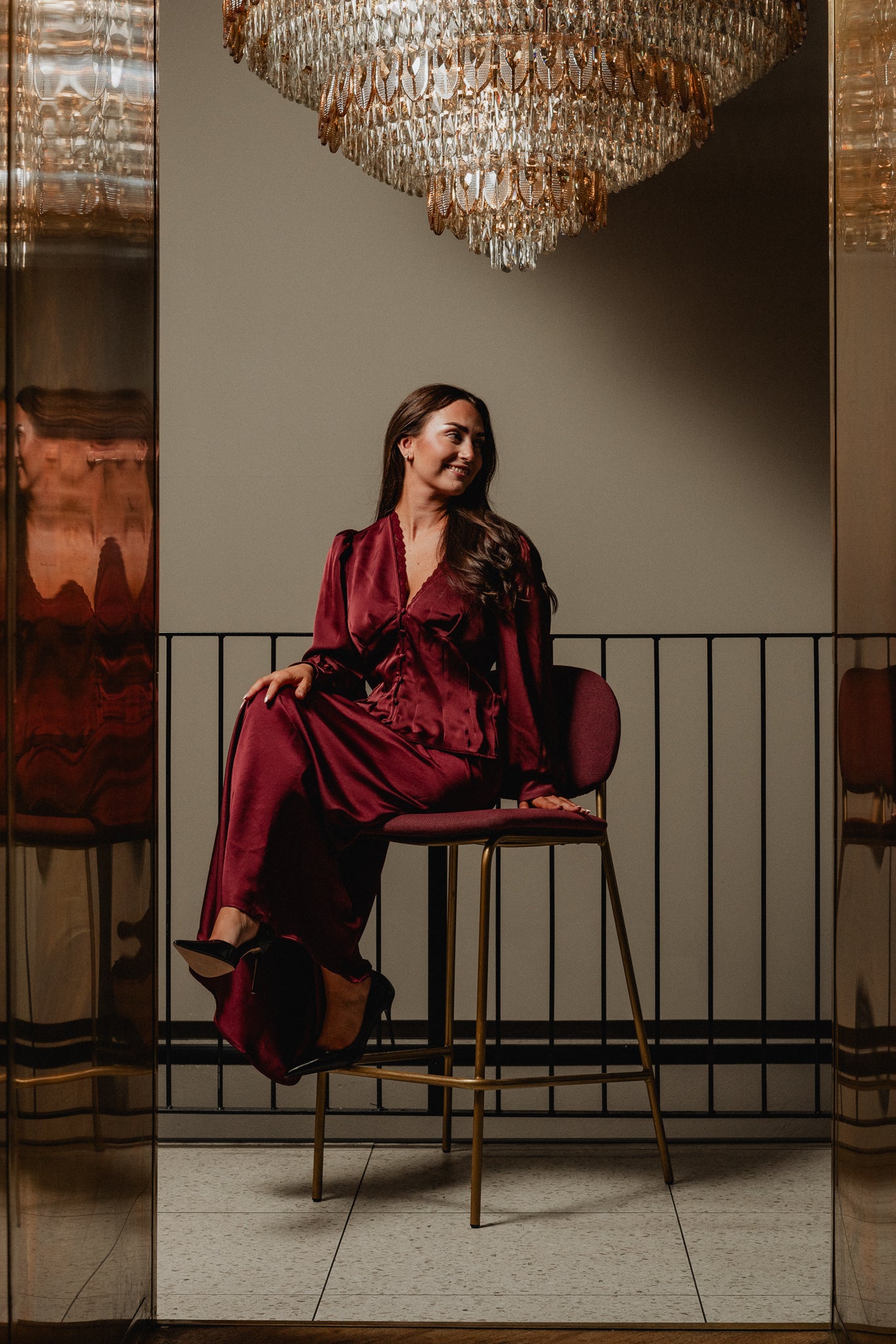 VMRIKKE Top - Tawny Port